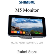 Shimbol M5 5.5 - Inch Touch - Screen Camera Monitor - 1200nit Ultra Bright, Full HD, 4K30, 3D LUT