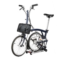 Litepro Bicycle Front Bag Leather Waterproof Retro Package Fashion Durable Backpack For Brompton Bag