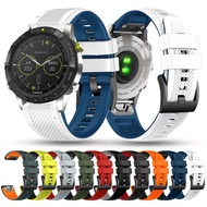 26mm 22mm High Quality Soft Silicone Band Waterproof Watchband Quick Fit Strap For Garmin Descent G1