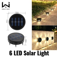 [RENO2EASY]Solar Spotlight Wall Light Step light Lampu Taman Solar Garden LightLedLawnLampOutdoorWat
