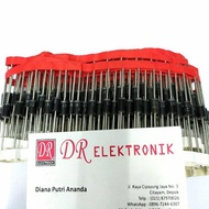 Zka01 Diode 3A MIC Original Red Paper IN5408 1N5408 5408 3 3ampere DR.