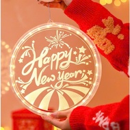 CNY decorative hanging LED light string - decorative LED circle CNY - HDN00016