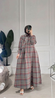 Dress Athayaa /dress Katun Triset /gamis /Athaya