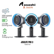 JisuLife Portable Bladeless Table Fan Pro3 8000mAh (Dark Grey) Fan Pro 3