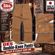 UES Double-Knee Pants – Black & Camel 400-DK