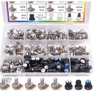 Potentiometer WH148B1K5K10K20K50K250K500K1M Potentiometer Ohm Classification100PCS Kit HBCN