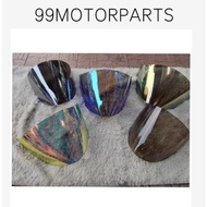 helmet TOPI ARC RITZ VISOR SIANG MALAM 2TONE COLOUR SMOKE /OREN / BLUE / BLUE GOLD / PURPLE BLUE / G