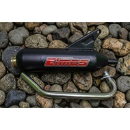 Copy shijiro elmos exhaust mio sporty mio soul fino carburetor 110