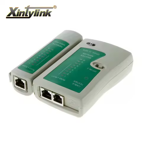 xintylink Network tester tool wire RJ11 rj12 RJ45 8p 6p line telephone ethernet cable main remote se