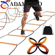 ADAMESUO Agile Ladder, Orange Instant Set-up Soccer Speed Ladder, Durable Multifunctional Foldable C