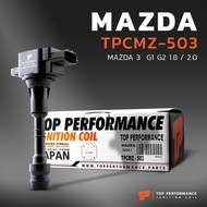 Ignition Coil MAZDA 3 G1 G2 Engines 1.8 &amp; 2.0-TPCMZ-503-TOP PERFORMANCE JAPAN Spark Plug Three ZJ01-10-100A