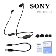 SONY WI-C200 Wireless In-ear Stereo Earphones Bluetooth 5.0 Sport Earbuds Magnetic Headset Handsfree with Mic for IPhone/XiaoMi