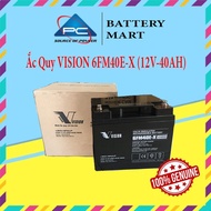 Ắc quy bộ lưu điện ắc quy Vision 6FM40E-X (12V-40AH) ắc quy viễn thông