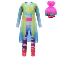 Cosplay cosplay Trolls2 Trolls2 Trolls2 Trolls2 Trolls2 Tight-Fitting One-Piece Vest Children Hallow