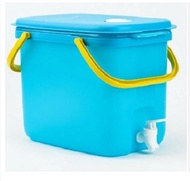 ready stock - Tupperware 10L  wonder N All water dispenser(1) - blue