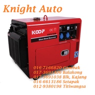 KOOP KDF6700Q 5kW Low Noise Diesel Generator single phase
