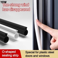 YEW Weather Stripping, O-Shaped Rubber Sealing Strip,  Black Weather Gap Blocker