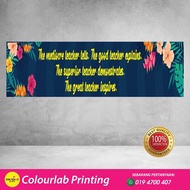 Fun Banner in School (Words) B