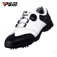 PGM golf shoes, men's shoes waterproof breathable men's events nail rotation lace shoes golf shoes