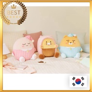 [KAKAO FRIENDS] Good Night Fluffy Pillow RYAN APEACH CHOONSIK/Cute Character Baby Doll Cushion/Plush Soft Toys Stuffed