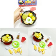 BBQ BARBECUE HOT POT YK70 COOKING TOY HOT POT AND DELICIOUS DESSERT BBQ BAG / Complete BBQ Toy Set G