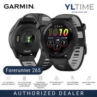 [2 Years Warranty] Garmin Forerunner 265 Black - 46mm Colorful AMOLED Display, Training Metrics and 