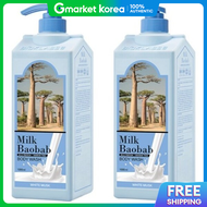 Milk Baobab | Milk Baobab Body Wash White Musk Scent 1L X2