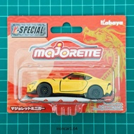 majorette toyota GR Supra Car Model Yellow Japanese Pack Rare