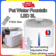 PETSEE Cat Water Fountain Pet Drinking Dispenser 猫咪 饮水机 Dog 宠物饮水机 Bowl Bekas Minuman Kucing Automati