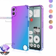For Nothing CMF Phone 2 Pro Clear Gradient Airbag Back Cover For Nothing CMF Phone 2 Pro Transparent