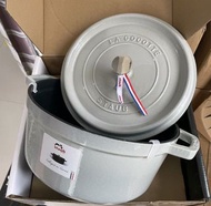 🏆官網認證紫鑽商戶🏆staub琺寶26cm松露白琺琅鑄鐵鍋圓形燉鍋家用多功能鑄鐵鍋