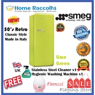 SMEG Fridge FAB28 50's Retro Style Refrigerator Smeg FAB28RVE1 Lime Green