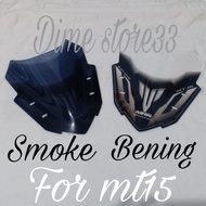 Windshield winsil MHR MT15 MT15 Windshield visor mt 15 MHR racing black series