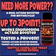 Works Engineering Octane Booster Petrol Gasoline RON Booster for Car & motorcycle