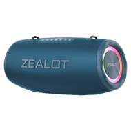 ZEALOT S87 ลำโพงบลูทูธพกพากลางแจ้ง กำลังเสียงสูง | ลำโพงคาราโอเกะ พร้อมไมโครโฟน | TWS สเตอริโอ | แบต