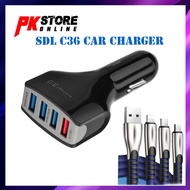 SDL C36 4 PORT CAR CHARGER