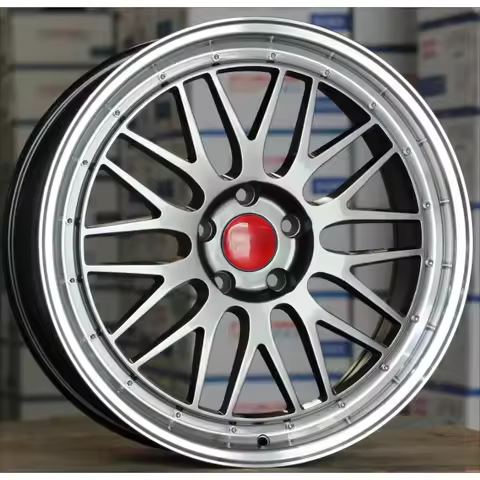 Universal Wheel Hub 15 16 17 18 19 Inch Passenger Car Wheels Multi Spoke Racing 4x100/114.3 5x112 5x