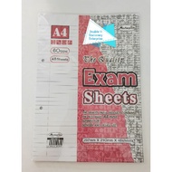 Masterprint A4 Exam Sheet 60gsm (48's / Pkt)