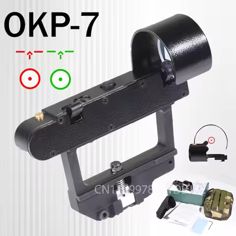 SVD OKP-7 Red Green Dot Arrow Reflex Sight Hunting Rifle Airsoft Optic Equipment for 20mm Picatinny 