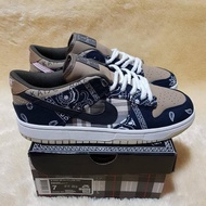 Sepatu Nike Sb Dunk Low X Travis Scott Cactus Jack - Premium Import