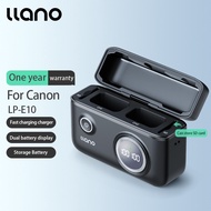 Llano LP-E10 Camera Battery Charger Quick Charging Box Suitable for Canon EOS 130d 1100D 1200d 1500D