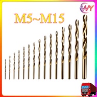 Drill Bit Straight Shank Twist Drill High Speed Steel Hand Electric Drill Superhard Alloy Drill Bit 