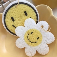 Smiley & Daisy dishwashing sponge 60011