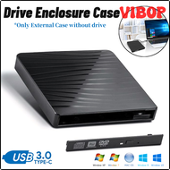 VIBOP ออปติเช่ไดร์ฟ Behuizing Usb 3.0/Type-C Externe Drive Behuizing Dddddvd/CD-ROM Hoes Voor แล็ปท็