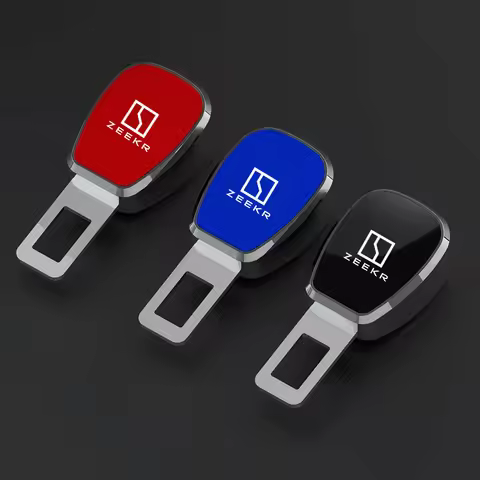 Car Seat Belt Extender Clip Buckle Universal Zinc Alloy Safety Belt Extension Insert Lock Socket for