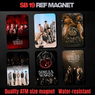 SB 19 Ref Magnet | Version 3 | Souvenir ATM Size | Waterproof, Scratch Proof &