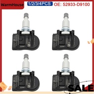 Car TPMS Tire Pressure Sensor(6pcs)- for     552933-D9100 52933D9100 52933-D4100, 52933D2100 Replace
