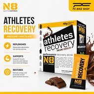 N8 SPORTS NUTRITION ATHLETE RECOVERY CHOCOLATE 40G PER SACHET PROTEIN SHAKE MUSCLE RECOVERY SPORT EX