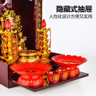 [AT] Modern New Buddha Niche Altar Altar Home Shrine Wall-Mounted Buddha Shrine Incense Burner Table Bodhisattva
