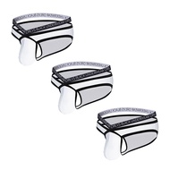 CMENIN ORLVS 3Pcs Cotton LOGO กางเกงชั้นในระบายอากาศผู้ชาย Jockstrap Briefs Mens Underpants Pouch OR